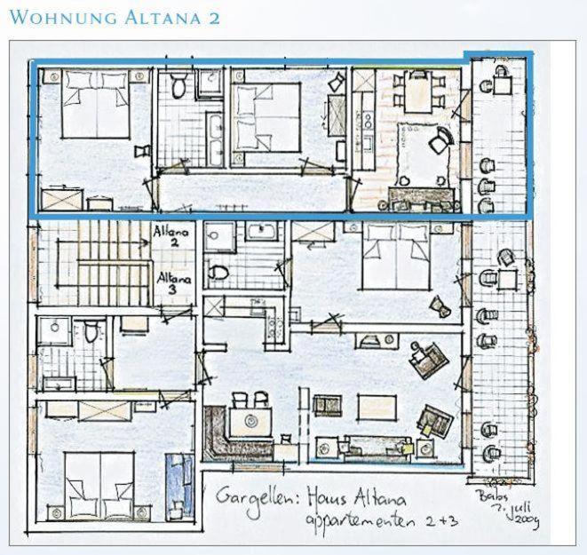 Ferienwohnung Haus Altana Gargellen Exterior foto