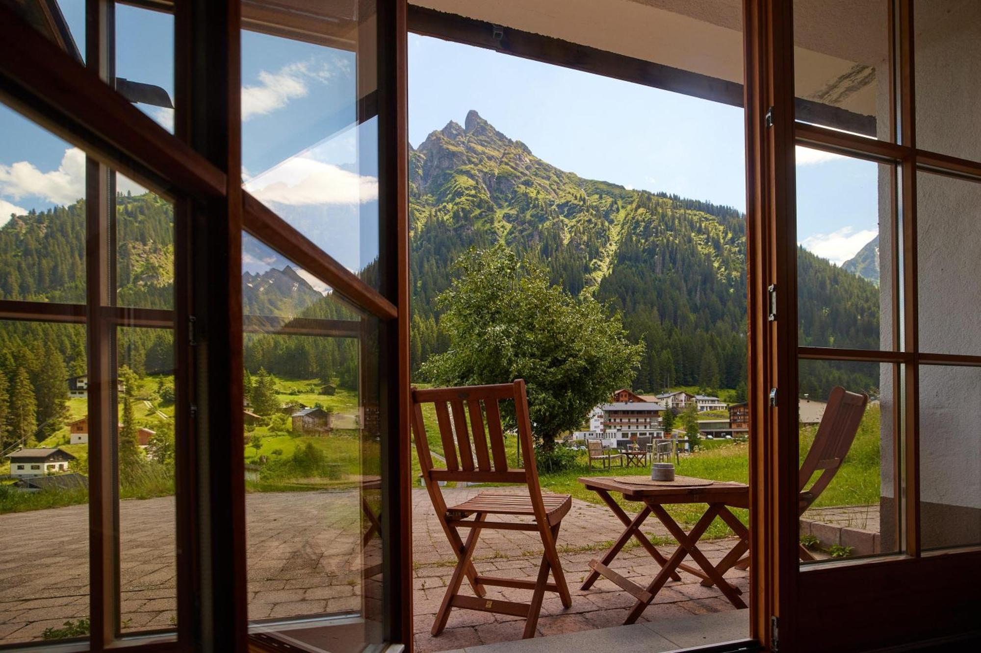 Ferienwohnung Haus Altana Gargellen Exterior foto